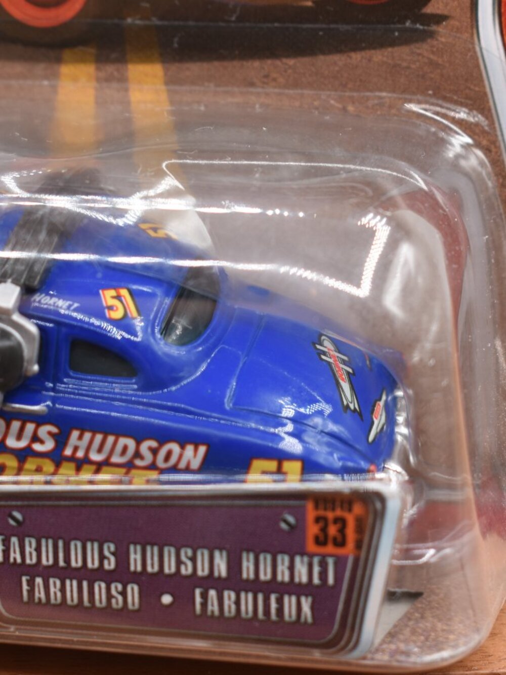 Fabulous Doc Hudson Hornet Disney Pixar Diecast Metal Cars 1:55 - Picture 6 of 7
